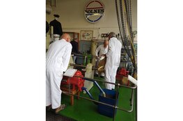 Zaterdag 27 juli motorendraaimiddag in het IJmuider Zee- en Havenmuseum