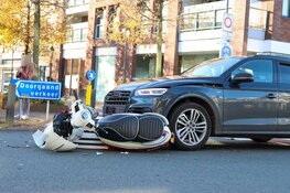 Scooterrijder gewond op beruchte kruising in Beverwijk