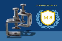Kleine krachtpatser: De RVS M8 Schroefklem voor een ijzersterke verbinding