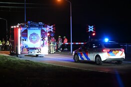 Aanrijding tussen auto en trein in Heemskerk