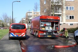 Brand in kelderbox in flat in Beverwijk