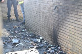 Brand in achtertuin Beverwijk: vermoedelijk aangestoken