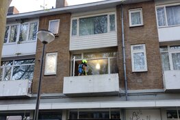 Balkonbrand in Beverwijk snel onder controle