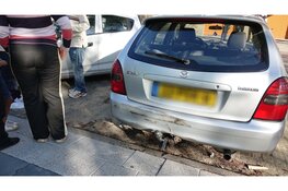 Zware schade na aanrijding in Beverwijk