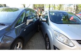 Zware schade na aanrijding in Beverwijk