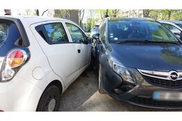 Zware schade na aanrijding in Beverwijk