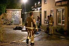 Matrassen vatten vlam in Beverwijk