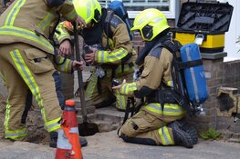 Brandweer opgeroepen voor gaslekkage in woonwijk in Beverwijk
