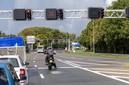 File op A22 door ongeval in Velsertunnel