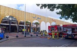 Brand uitgebroken in Beverwijkse bazaar