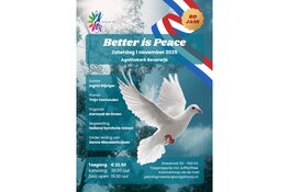 Songs for You viert 80 jaar vrede met bijzonder concert: “Better is Peace”