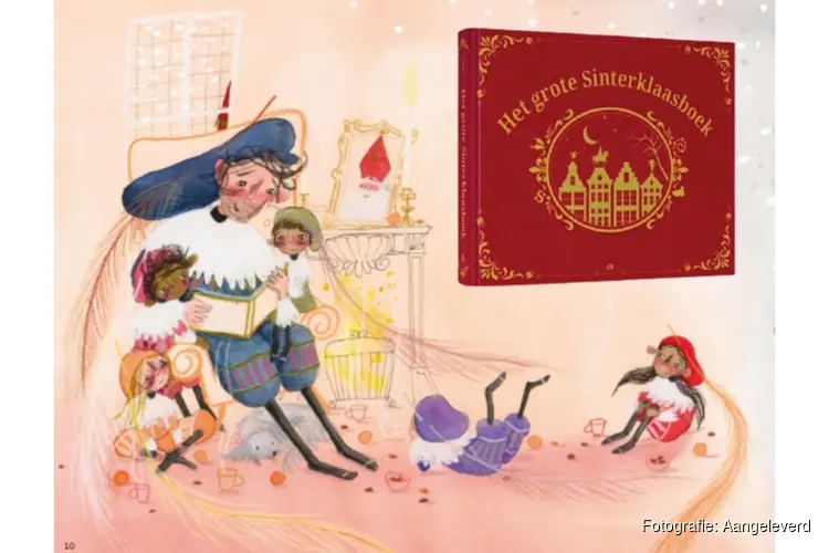 Eerste luxe editie Sinterklaasprentenboeken gebundeld