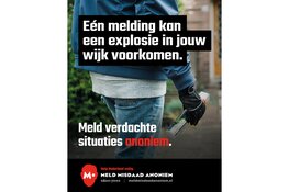 Voorkom een explosie in jouw wijk – meld verdachte situaties anoniem