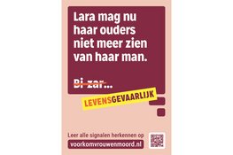 Herken de signalen en voorkom vrouwenmoord