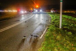 Forse schade na ongeval in Beverwijk