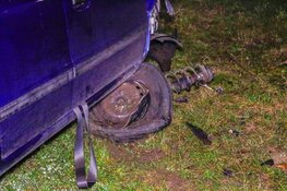 Forse schade na ongeval in Beverwijk