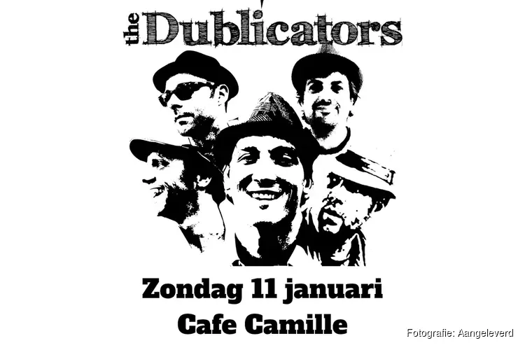 Zondag 11 januari: The Dublicators in Café Camille