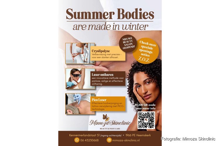 Feestelijke opening bij Mimoza Skinclinic op vrijdag 23 januari