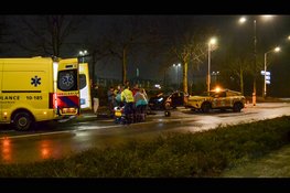 Overstekende voetganger aangereden in Beverwijk, traumahelikopter ter plaatse
