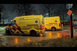 Overstekende voetganger aangereden in Beverwijk, traumahelikopter ter plaatse
