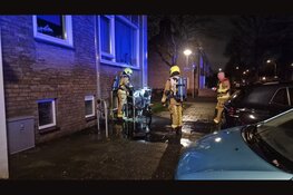 Bakfiets vliegt in brand in Beverwijk