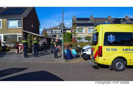 Kindje gewond na aanrijding met bezorgscooter in Beverwijk