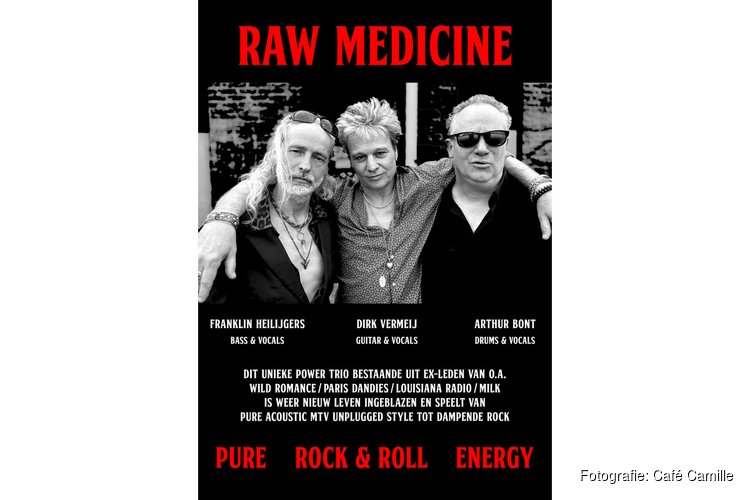 Raw Medicine in Café Camille