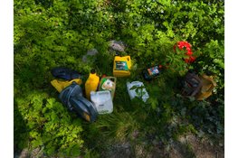 Mogelijke drugsdumping blijkt gedumpte benzine en olie