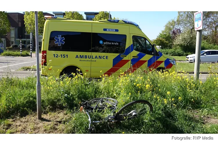 Minderjarige fietser gewond na aanrijding met auto in Beverwijk