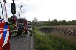 Fikse rietbrand in Beverwijk