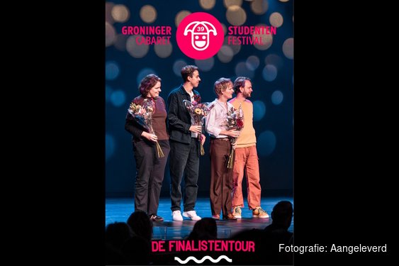 Finalisten 39ste Groninger Studenten Cabaret