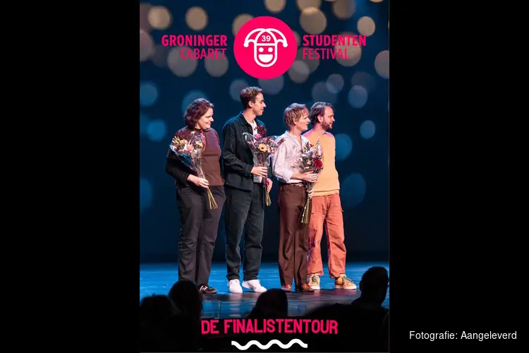 Finalisten 39ste Groninger Studenten Cabaret
