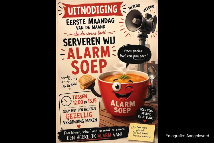 Alarmsoep brengt inwoners samen tijdens luchtalarm
