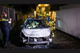 Auto door brand verwoest in Wijk aan Zee