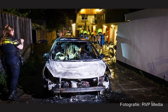 Auto door brand verwoest in Wijk aan Zee