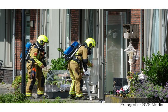Cavia gered bij brand in Beverwijk
