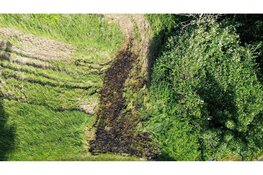 Stuk gras afgebrand in park Sint Aagtenpark