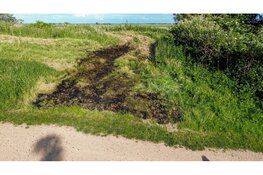 Stuk gras afgebrand in park Sint Aagtenpark