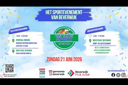 Beverwijk viert sport, gezondheid en ontmoeting tijdens Dag van de Sport 2026