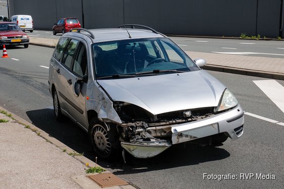Bestuurder mee met politie na ongeval in Beverwijk