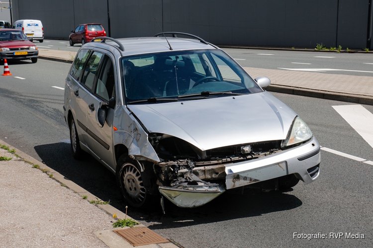 Bestuurder mee met politie na ongeval in Beverwijk