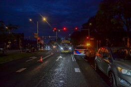 Gewonden na aanrijding tussen scooter en fietser in Beverwijk