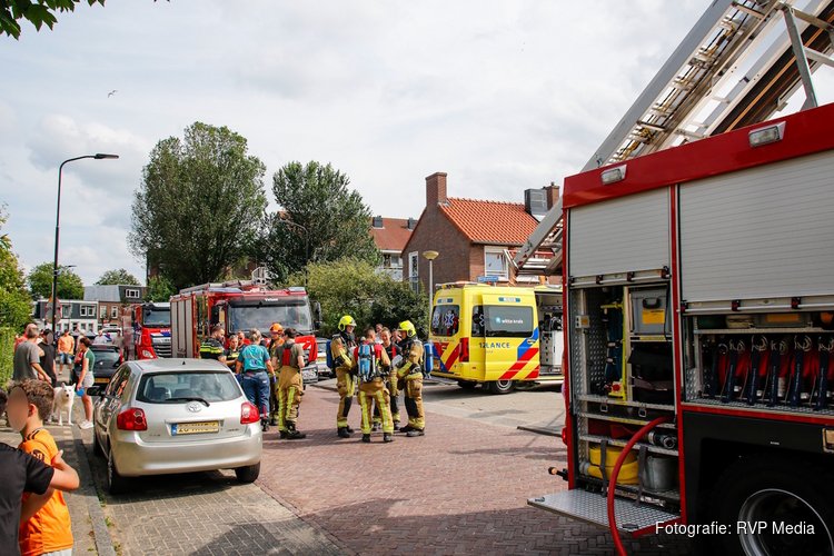 Bewoner gewond na brand in keuken van woning in Beverwijk