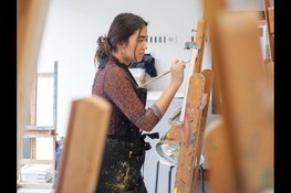 Leer schilderen als Van Gogh tijdens festival Volbloeiers