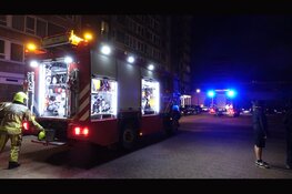 Hulpdiensten opgeroepen voor brand in flat Beverwijk