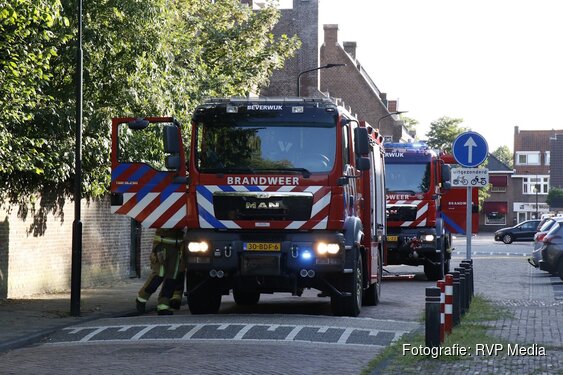 Bewoner vergeet pannetje op vuur in woning Beverwijk
