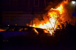 Geparkeerde auto's uitgebrand in Beverwijk