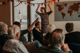 Meezingconcert door het Odensekoor
