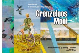 Expositie 'Grenzeloos Mooi' in de KOP van WaZ te Wijk aan Zee