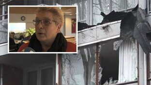 Dakdelen vliegen door ruiten in Beverwijk: "Stond met mijn buurvrouw te huilen"